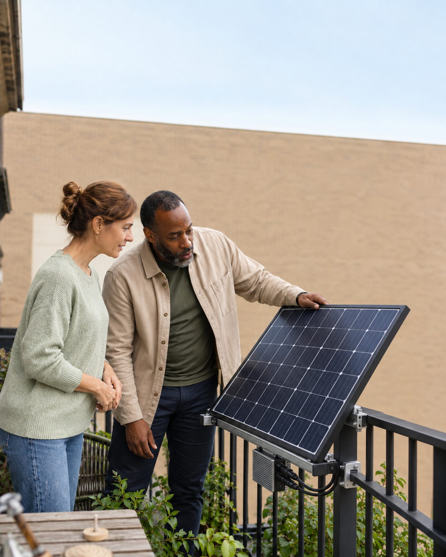 Image of Plug In Solar Panel